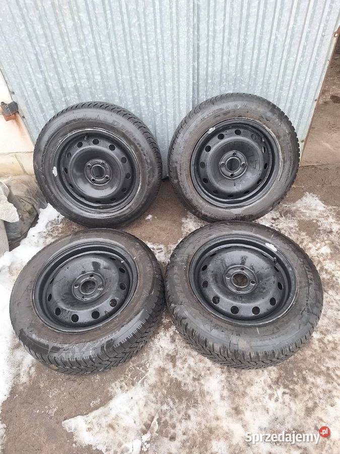 Koła zimowe 15 4x100 Renault Dacia Nissan felgi Libiszów sprzedam