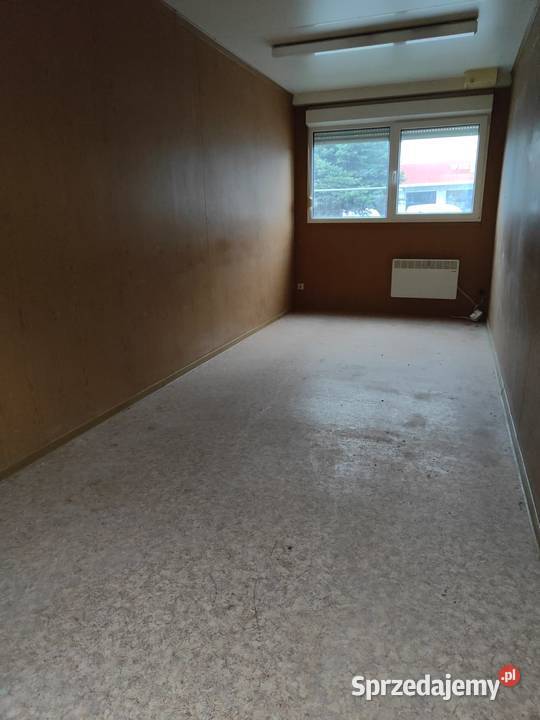 Kontener biurowy szatniowy szarym Warszawa Łomianki