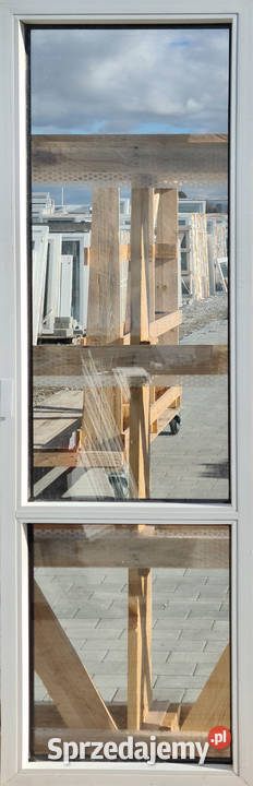 OKNA KacprzaK Witryna 56X200 FIX Używany PCV lubelskie Lublin