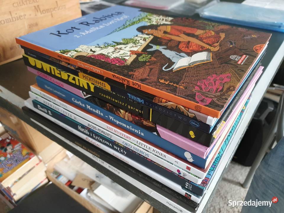 Zestaw 12 albumów komiksowych polskie wydania Gdynia