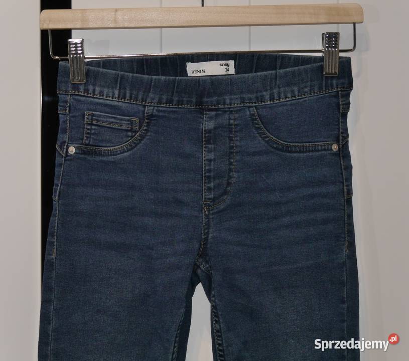 Sinsay świetne spodnie treggins rurki 34 XS Wrocław