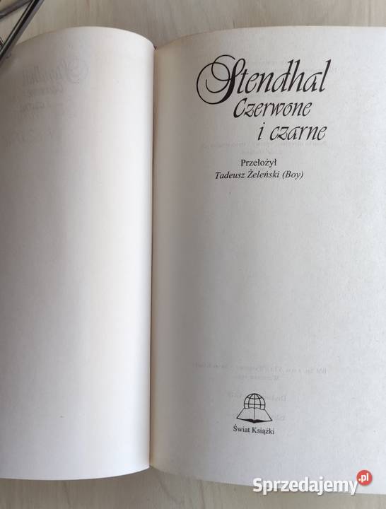 Stendhal Czerwone i czarne tł T Żeleński Boy