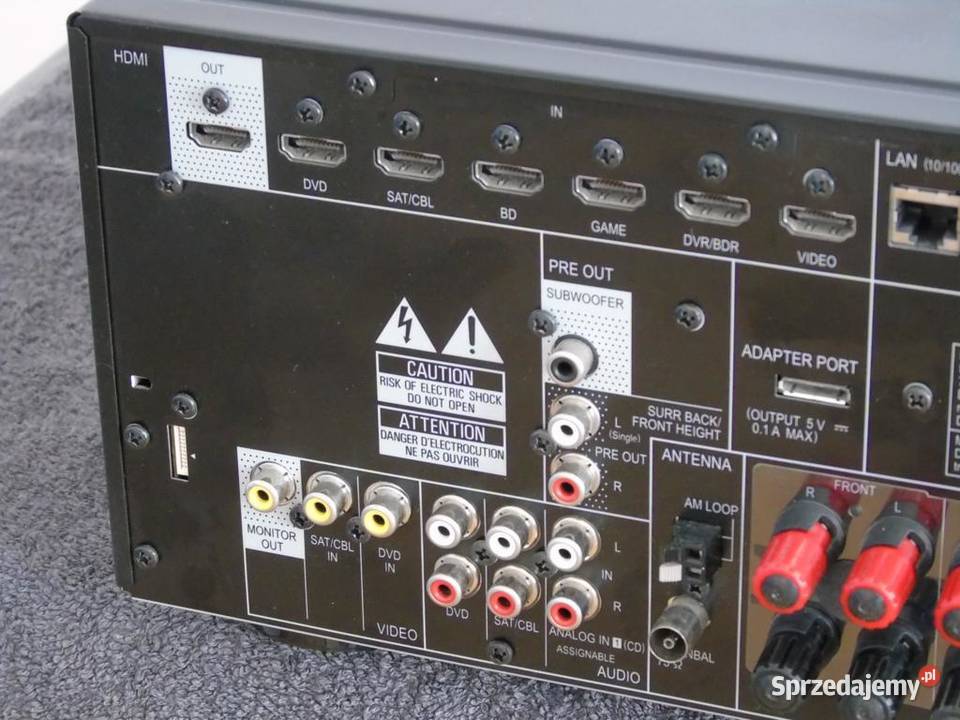 Amplituner Pioneer VSX527 RDS USB HDMi pilot Jasło