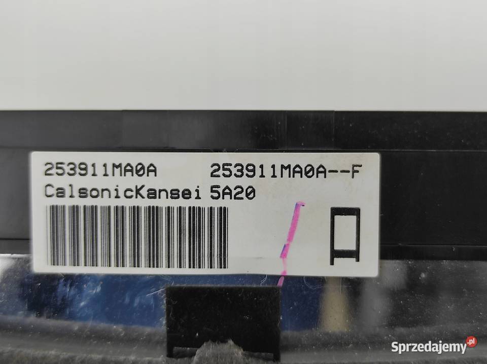 PANEL RADIA ODTWARZACZA INFINITI Q70 M35 M37 USA Nowy Tomyśl