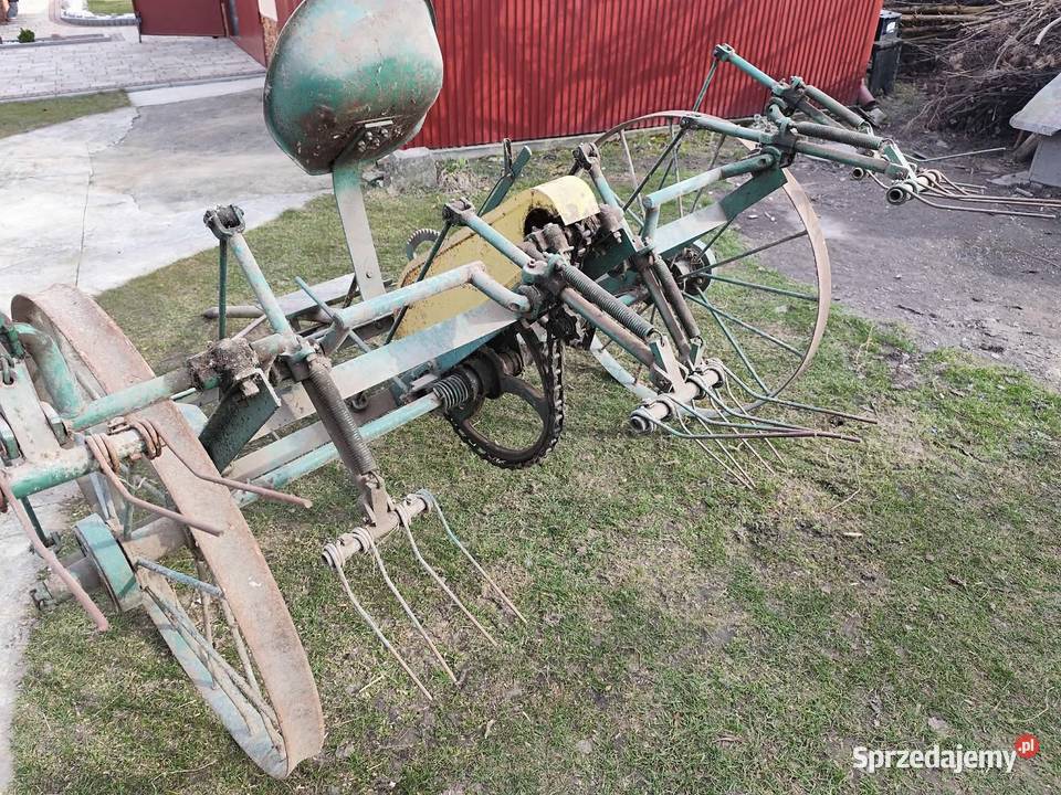 Przewracarka do siana konna przerobiona do Lisia Góra