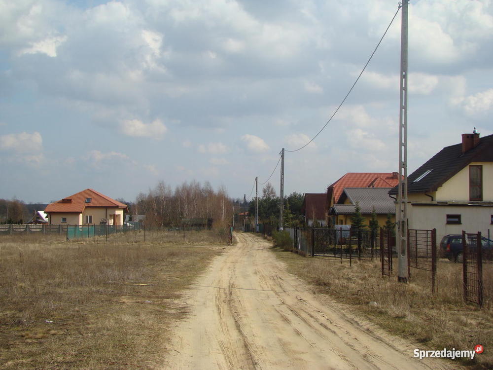 Działkę Dzierżenin woj maz