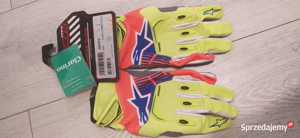 Rękawice motocyklowe na crossa ALPINESTARS NOWE Warszawa