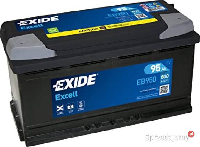 Akumulator Exide Excell 95Ah 800A EN PRAWY PLUS Toruń