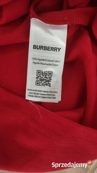 Koszulka Burberry Akcesoria do gier Głogów sprzedam