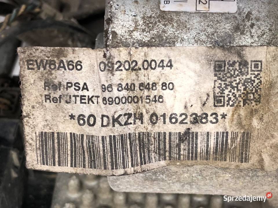 PRZEKŁADNIA KIEROWNICZA MAGLOWNICA PEUGEOT 207 osobowe