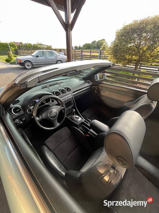 Audi A4 B6 Cabrio 18T Świeży przegląd podgrzewane fotele opolskie Kowale