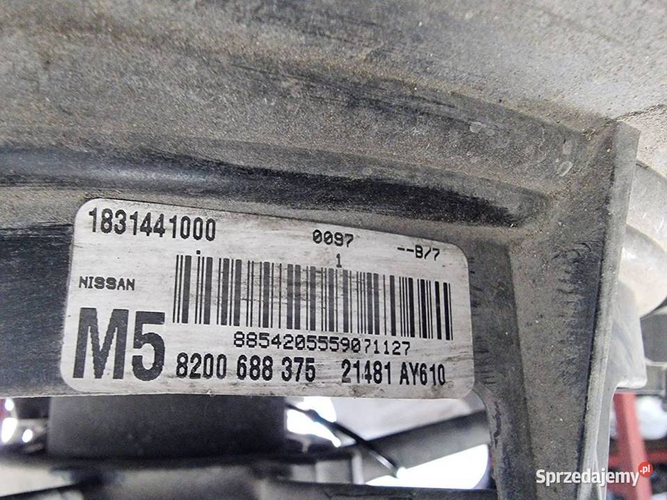 CHŁODNICA WODY NISSAN NOTE 8200688375 osobowe Lipno