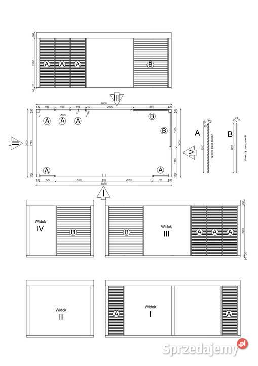 Altana 31 Anielska 3x6m altany altanka ogrodowa Parzymiechy