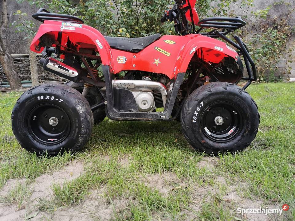 Quad Twojej pociechy Koła 7 biegi 1 1 czterosuwowy Miejska Górka