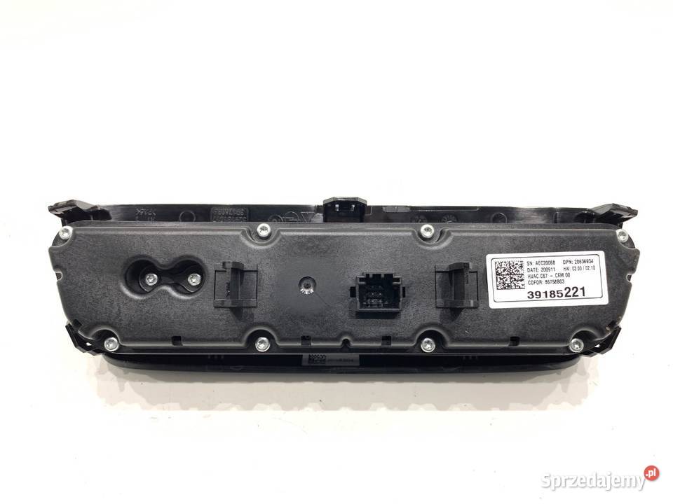 PANEL STEROWANIA NAWIEWU OPEL CORSA F 39185221