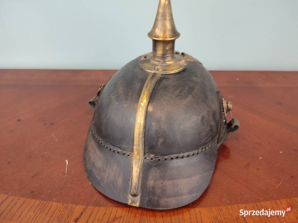 Piękny hełm pruski Łódź