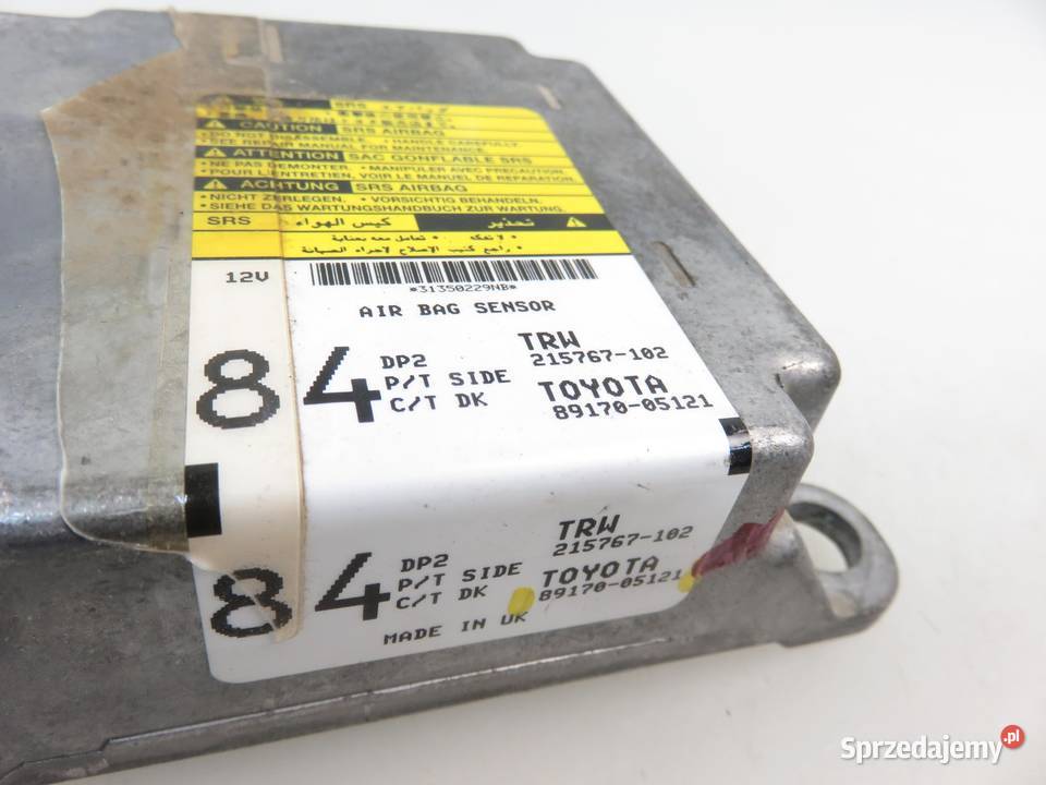 MODUŁ AIRBAG TOYOTA AVENSIS II T25 8917005121 osobowe Skrzynki bezpieczników