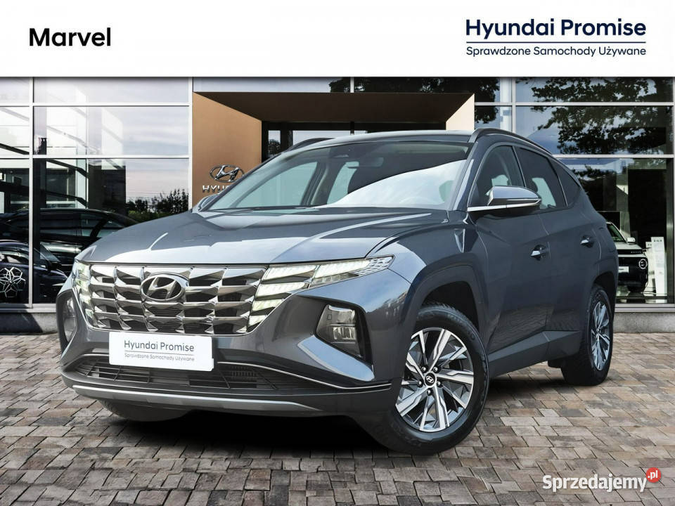 Hyundai Tucson 16 TGDI 230 2WD DCT Wersja Smart asystent pasa ruchu Łódź