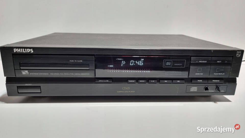 Philips CD 615 player odtwarzacz kompaktowy Międzychód