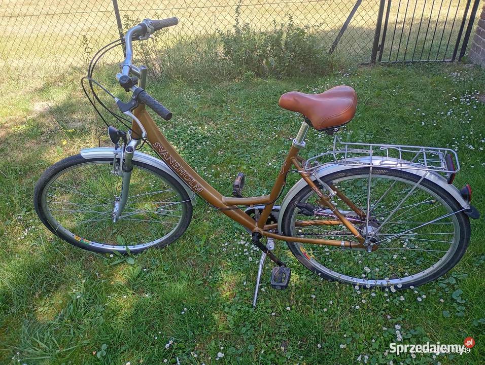 Damka rower miejski Alu 28 7 biegów w piaście Łuszczów Pierwszy