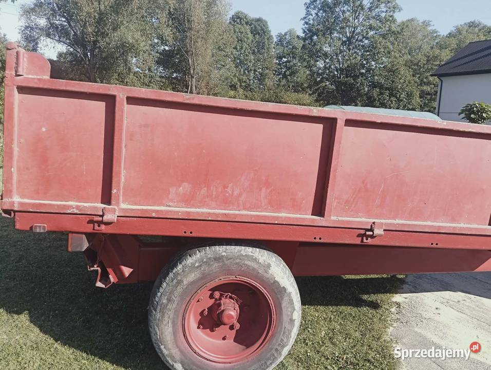 Przyczepa jednoosiowa wywrotka małopolskie
