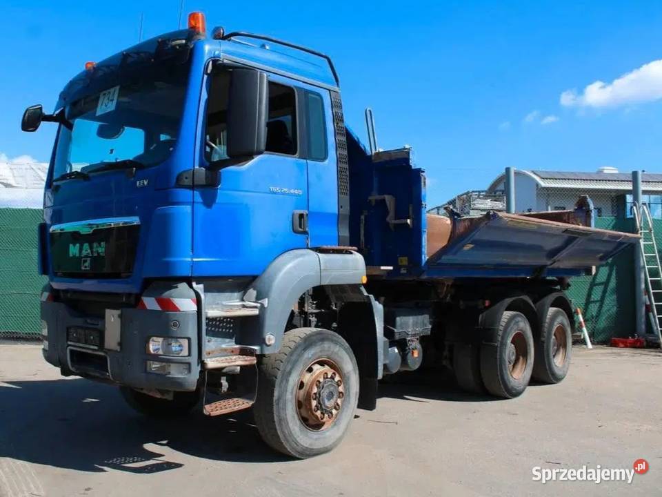 Wywrotka 6x6 bordmatic Man Tgs 26 440 mazowieckie Warszawa sprzedam