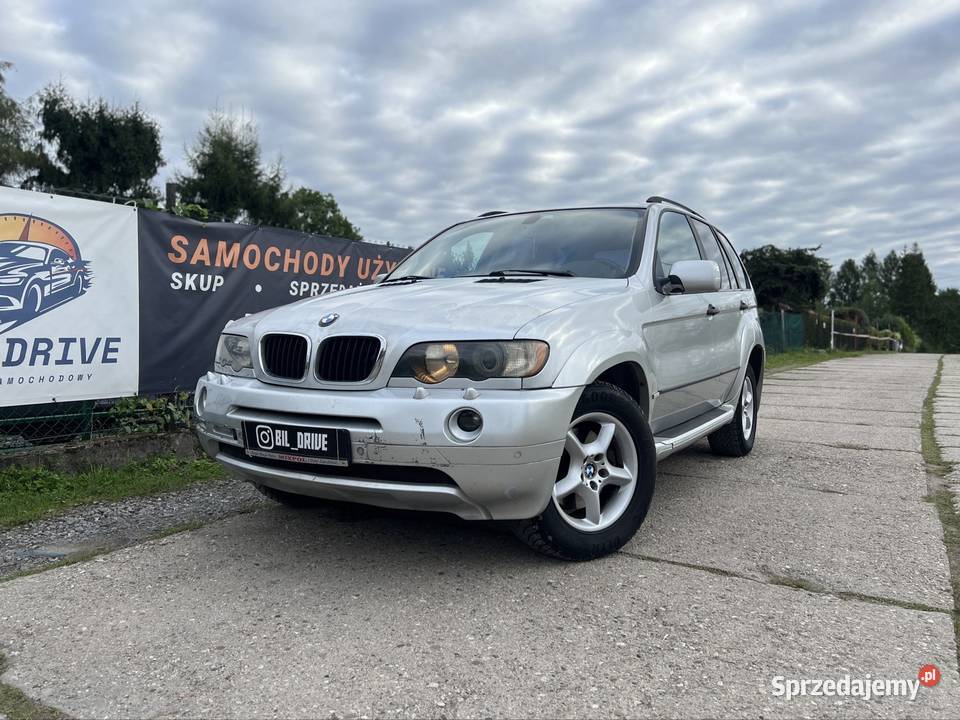 BMW X5 bogate wyposażenie benzyna 2001 X5 BMW Bielsko-Biała