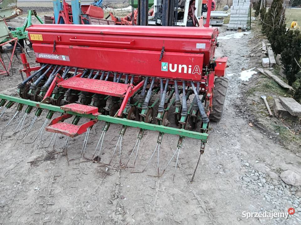 Siewnik poznaniak talerzowy nieuszkodzony Maszyny rolnicze Kalisz