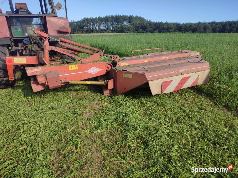 Kosiarka Kuhn FC 280 P uszkodzony Dobrzejewice