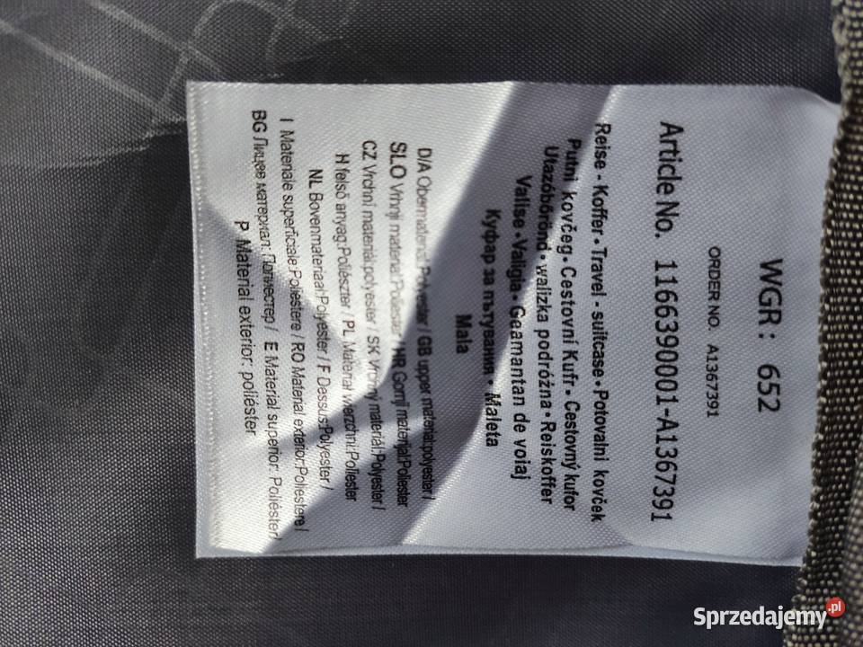 Walizka podróżna na 4 kółkach WGR 652 Głuchołazy