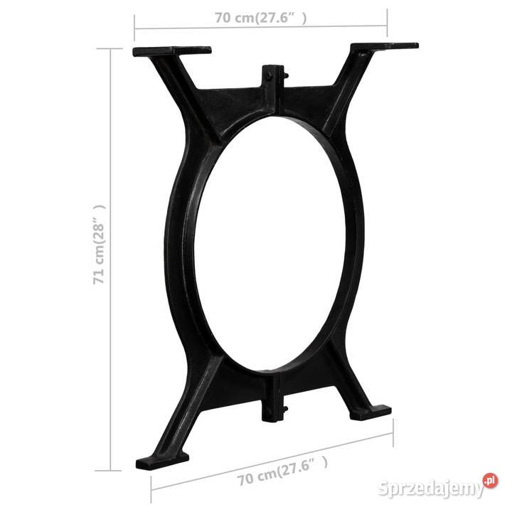vidaXL Nogi do stołu jadalnianego kształt litery Warszawa
