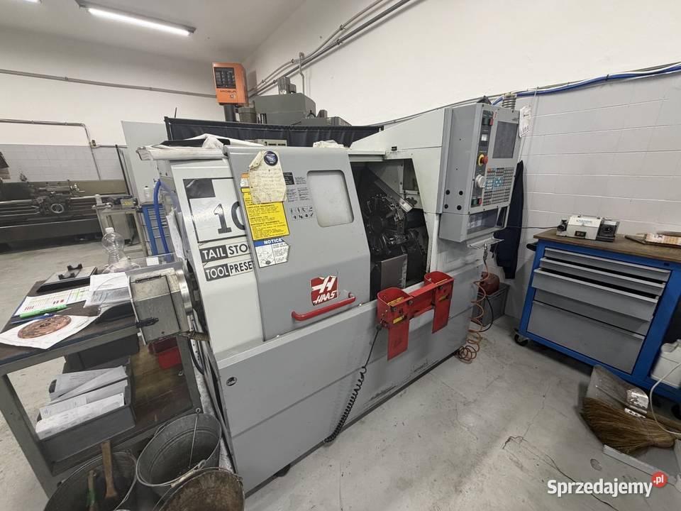 Tokarka CNC HAAS SL10 2004 niski przebieg Biznes i Przemysł Kraków sprzedam