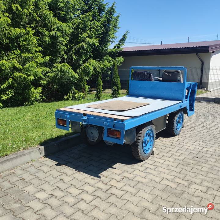 Wózek platformowy WNA 1320 stan brak akumulatora małopolskie Nowy Sącz