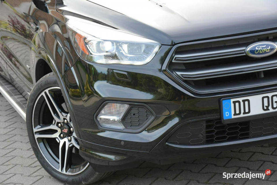 Ford Kuga STLine 4WD Skóry Panorama Radar ACC podgrzewane fotele Ostrów Mazowiecka