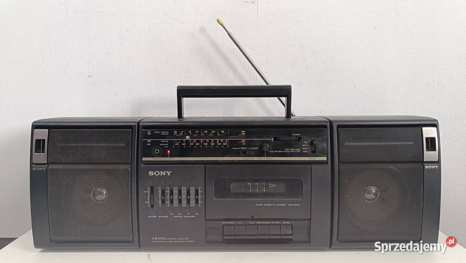 SONY CFS1020S Radiomagnetofon przenośny Radioodtwarzacze Poznań