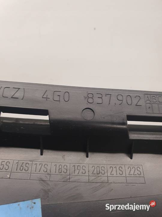 NAKŁADKA OSŁONA SŁUPKA AUDI A6 C7 4G0837902 PP Przystajń