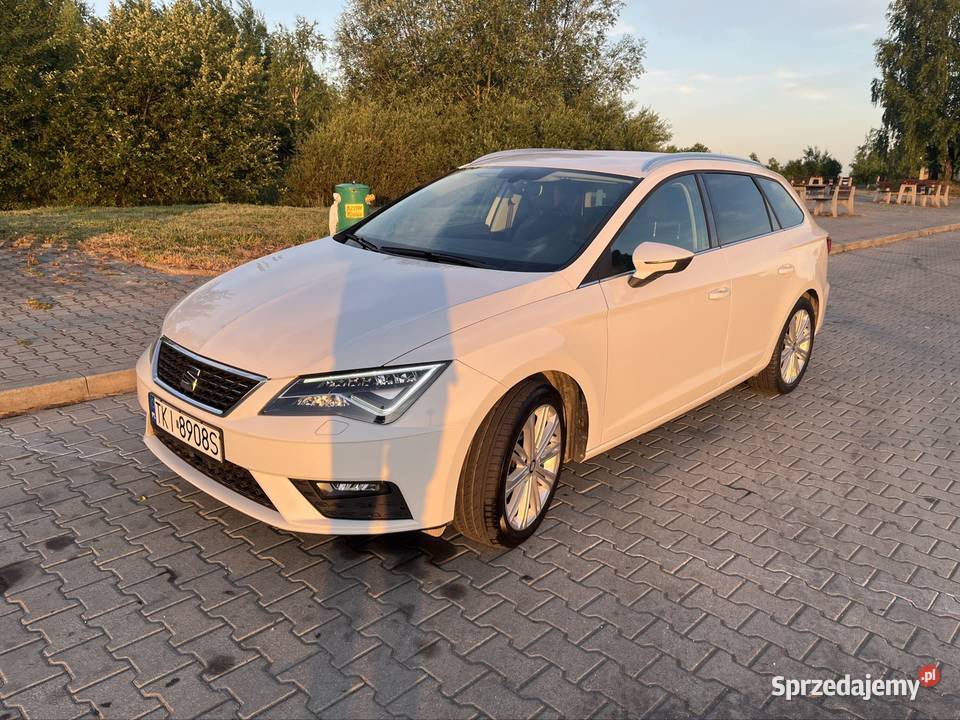 Seat Leon 20 TDI EXCELLENCE 2018 Z Niemiec Stan tempomat Łopuszno