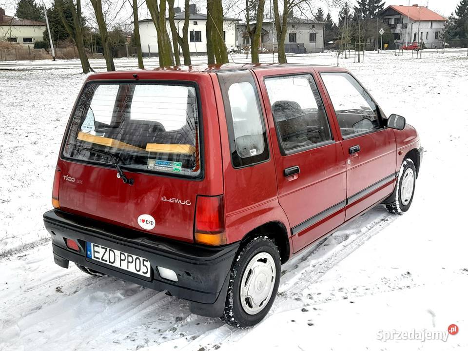 Zadbany i Zdrowy Daewoo Tico 130 przebiegu łódzkie Zduńska Wola