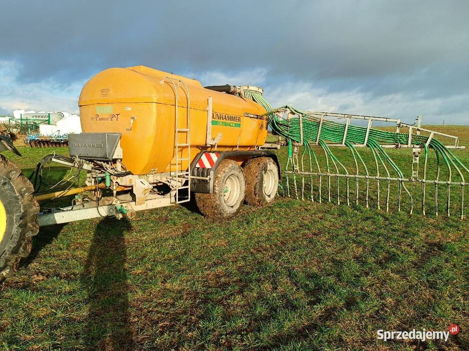 Beczkowóz Zunhammer 15000 litrów z aplikatorem Suwałki