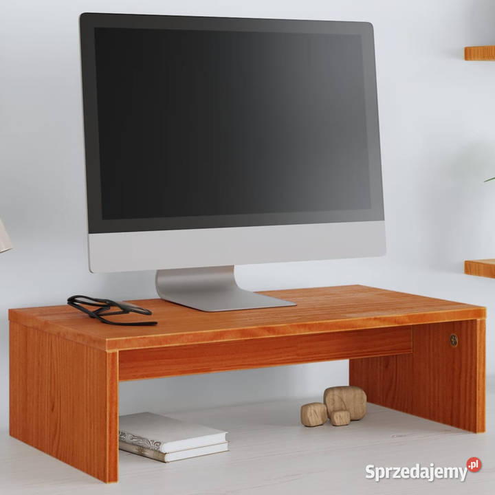 Podstawka na monitor woskowy brąz 50x27x15 lita Warszawa