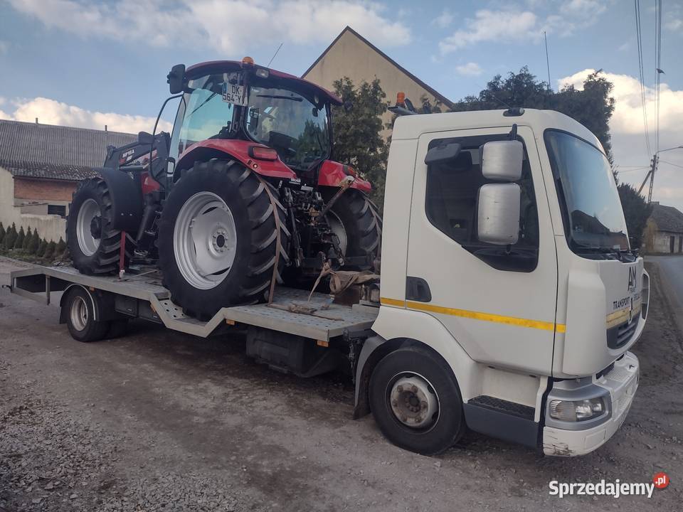 Usługi transportowe autolaweta transport maszyn opolskie