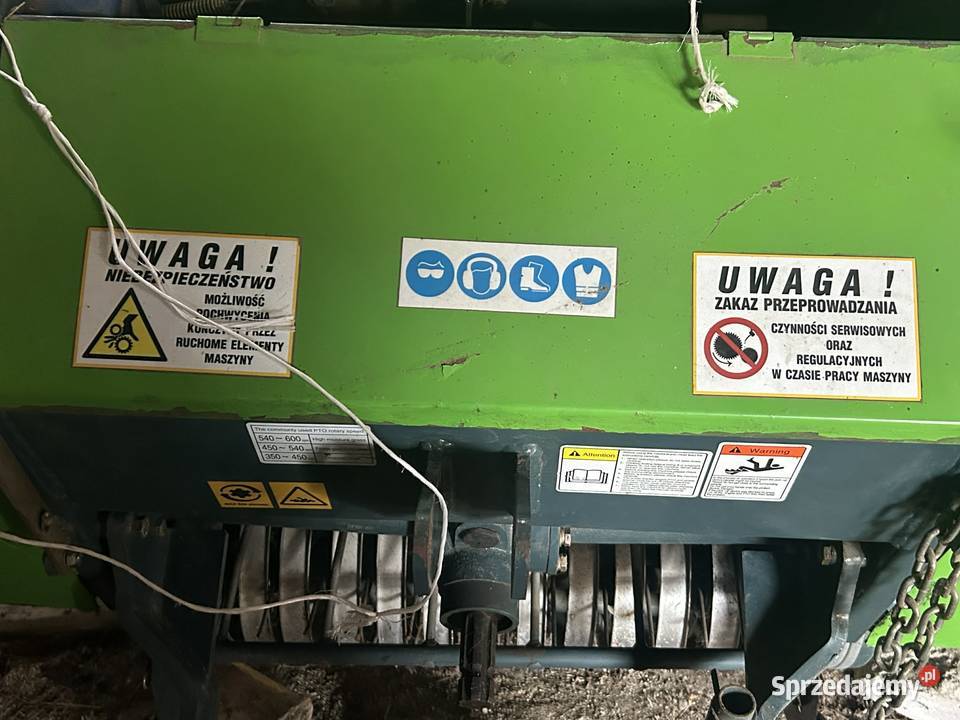 Mini prasa zwijająca MB700 nieuszkodzony Widełka