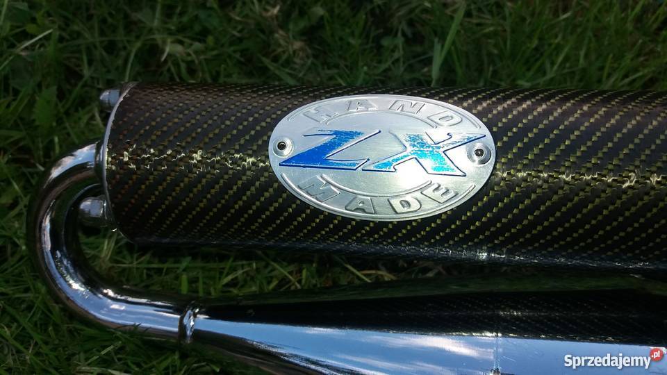 Sportowy Wydech LeoVince ZX Chrom ZADBANY Czarnków