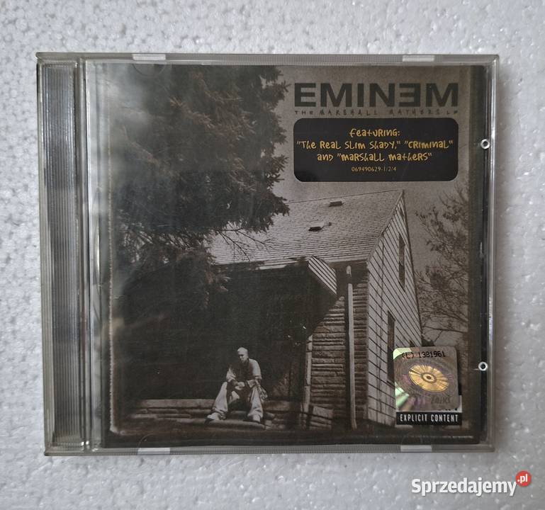Eminen The Marshall Mathers LP CD 1 płyta