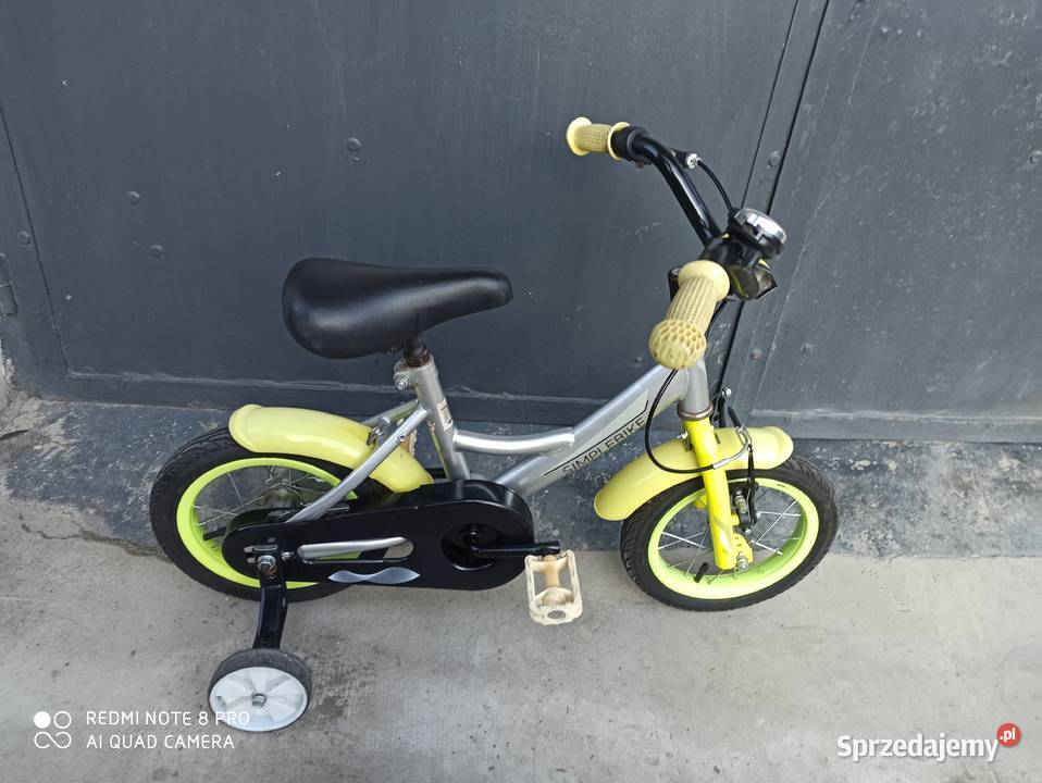 Rowerek Dzieciecy 12 SIMPLEBIKE Kółka Boczne Wieliczka