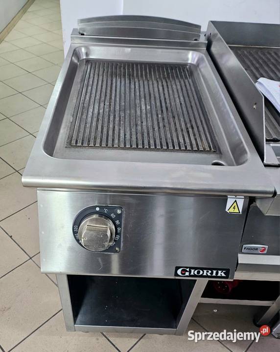 Płyta grillowa ryflowana Giorki wolnostojąca Gastronomia Lubin sprzedam