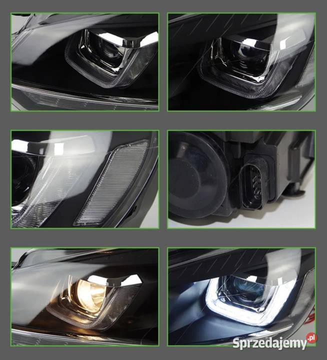 NOWE lampy przednie lampa przód VW Golf 6 2009 Bełchatów