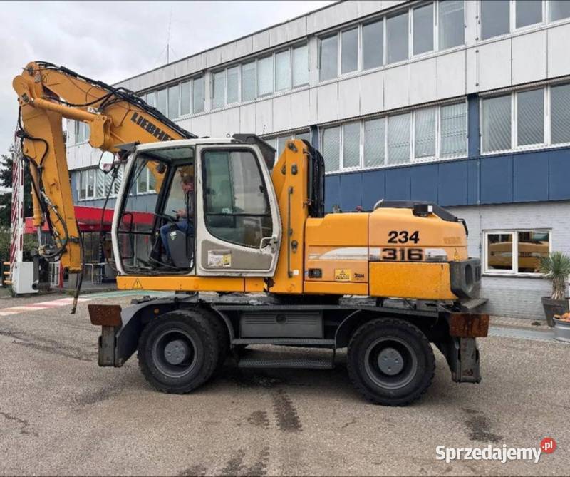 Koparka kolowa przeladunkowa Liebherr A 316 nie Warszawa