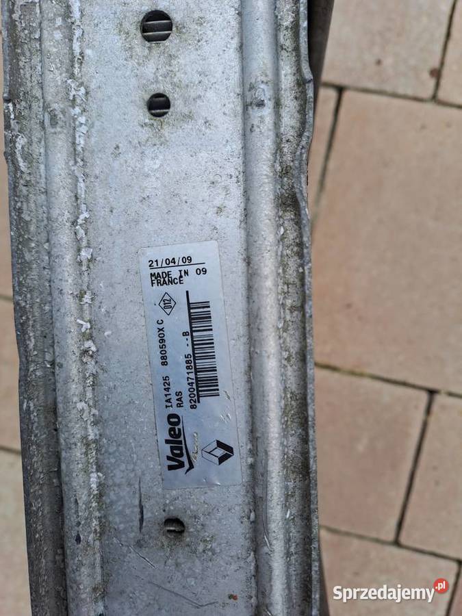 Renault Clio Modus intercooler 8200471885 Rzeszów sprzedam