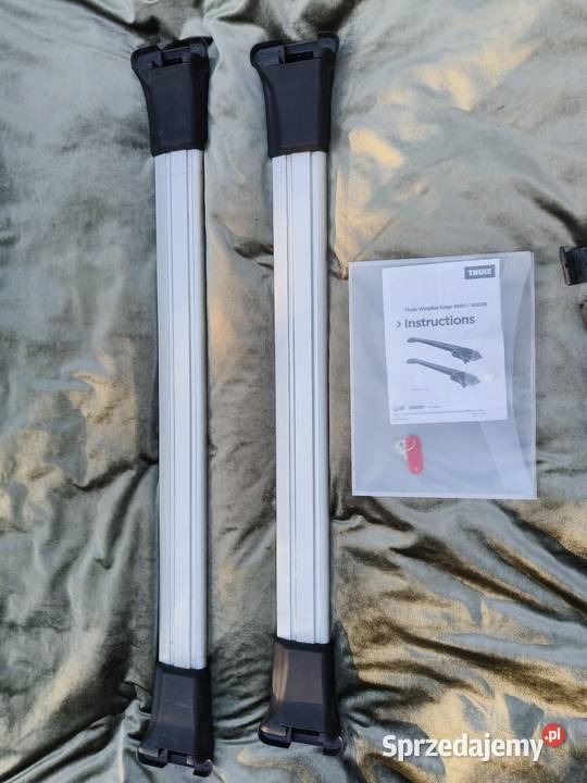 Belki dachowe Thule Wingbar Edge model 958 Łódź